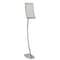 Azar Displays 8.5"W x 14"H Curved Metal Frame Floor Stand. Overall Height: 58" 300887 - alternate 1